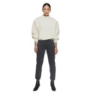 Anine Bing Colette Joggers in Washed Black - Small